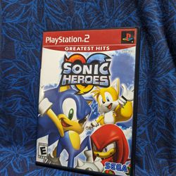 Sonic Heroes Cib Ps2