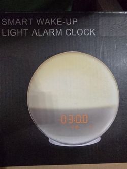Smart Wake Up Light Alarm Clock