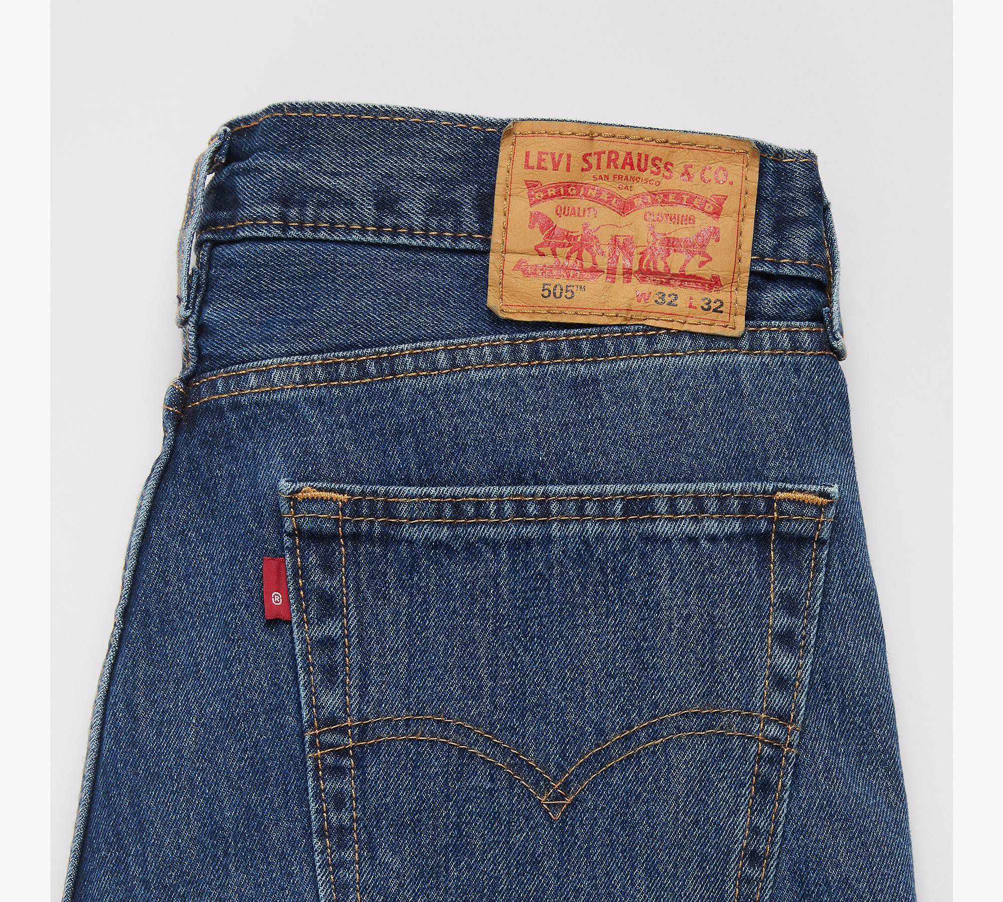 Levis Men’s 505 Regular Fit Jeans