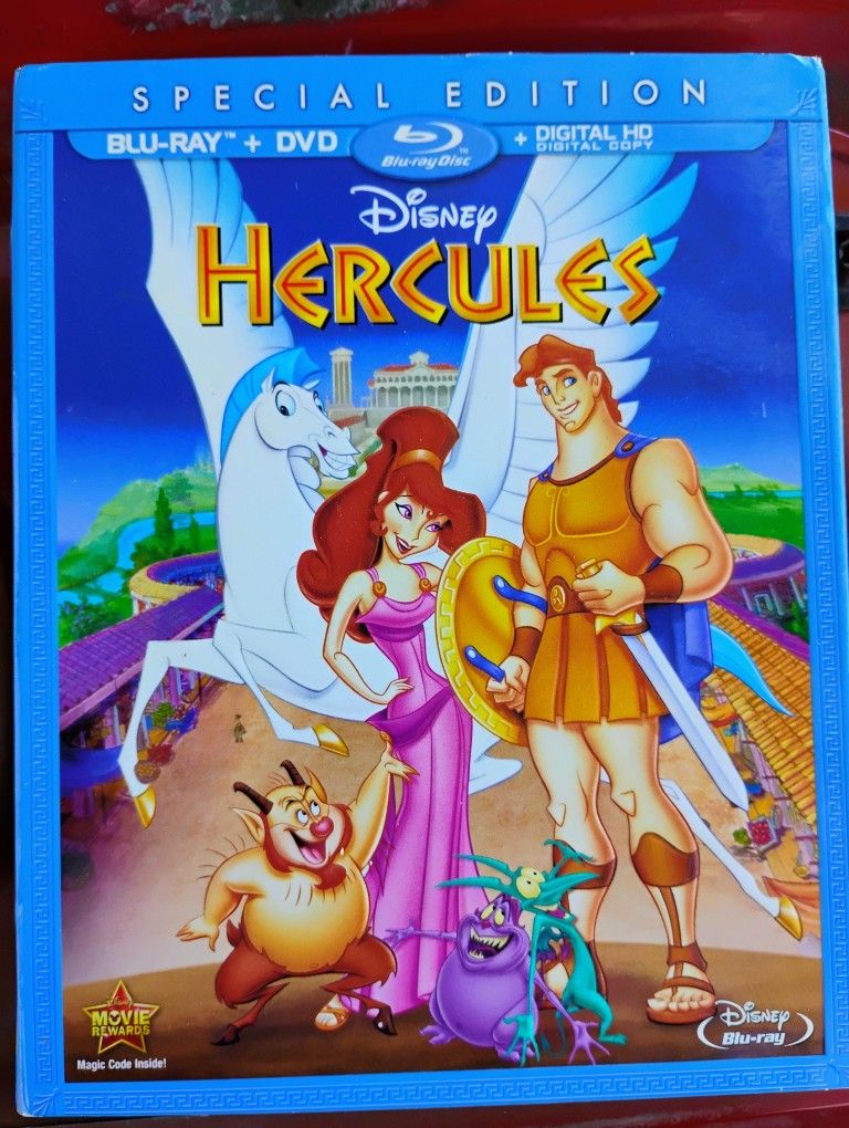 Factory Sealed Disney Hercules Special Edition Blu-ray/DVD Combo