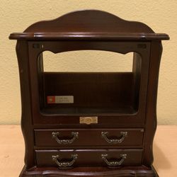 Vintage Wooden Jewelry Box