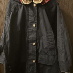 London Fog Hooded Coat Size 5/6 Kids