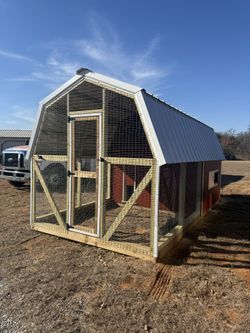 GIANT 8’ x 16’ CHICKEN COOP — YOUR FLOCK WILL THANK YOU! 