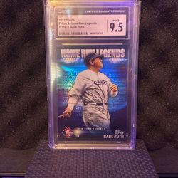 2012 Topps Prime 8 Home Run Legends Babe Ruth