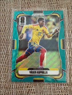 Panini prizm World Cup Colombia card numbered /99 green parallel rare mint