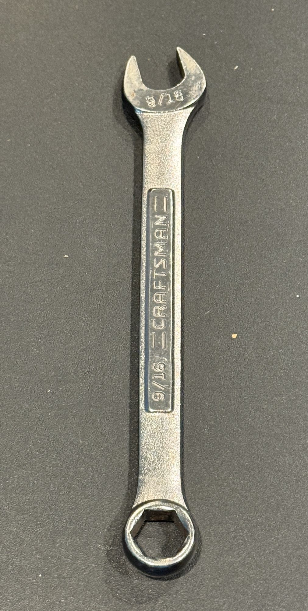 Vintage Craftsman 9/16" Combination Wrench 6-point -VA- 44386. Made on the USA. Nice!