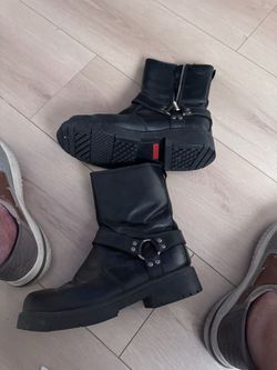 Boots Leather Harley Davidson