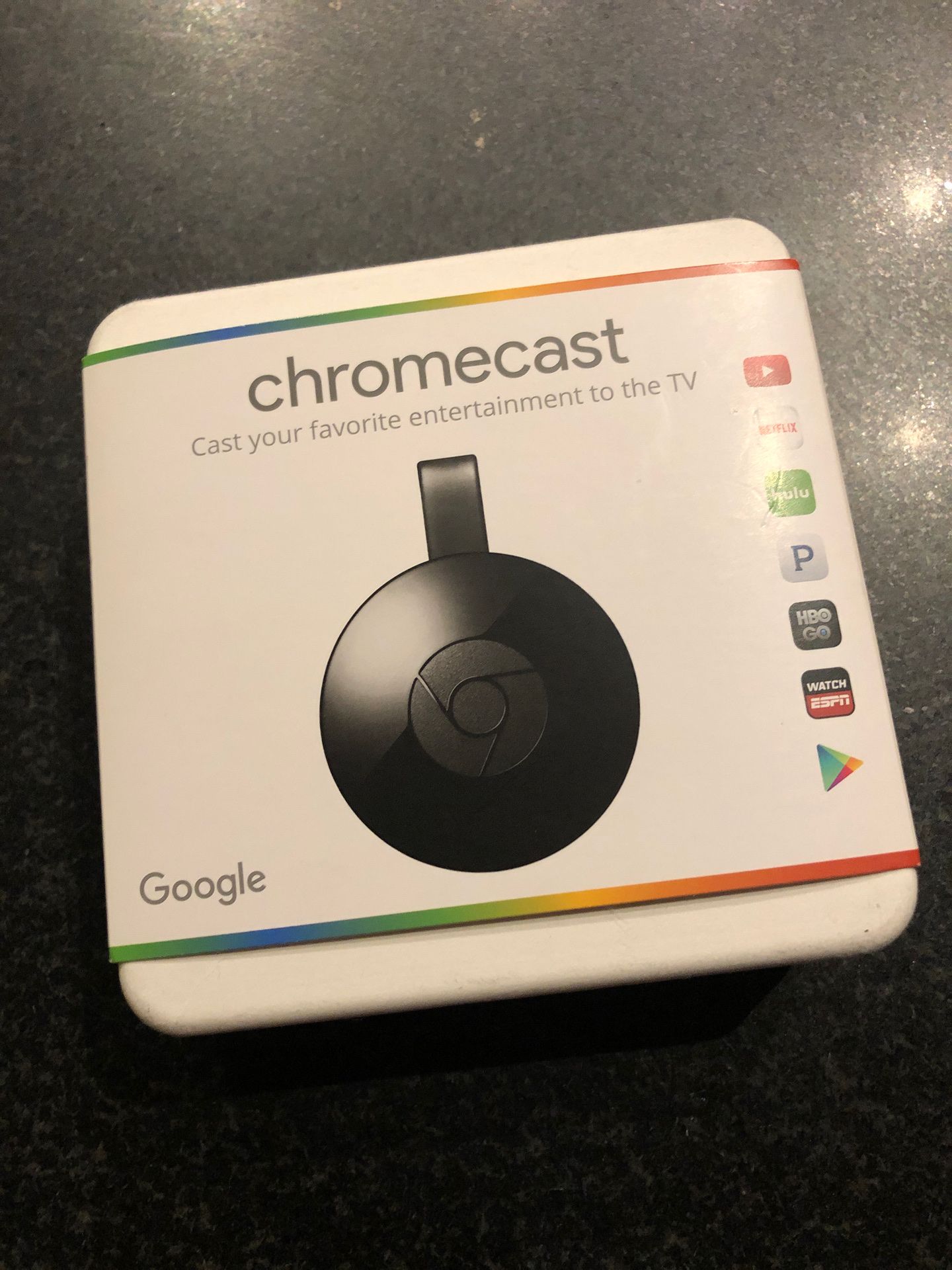 NEW IN BOX Google Chromecast