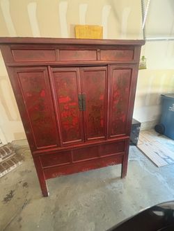 Antique wooden furniture