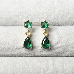 Emerald Earrings