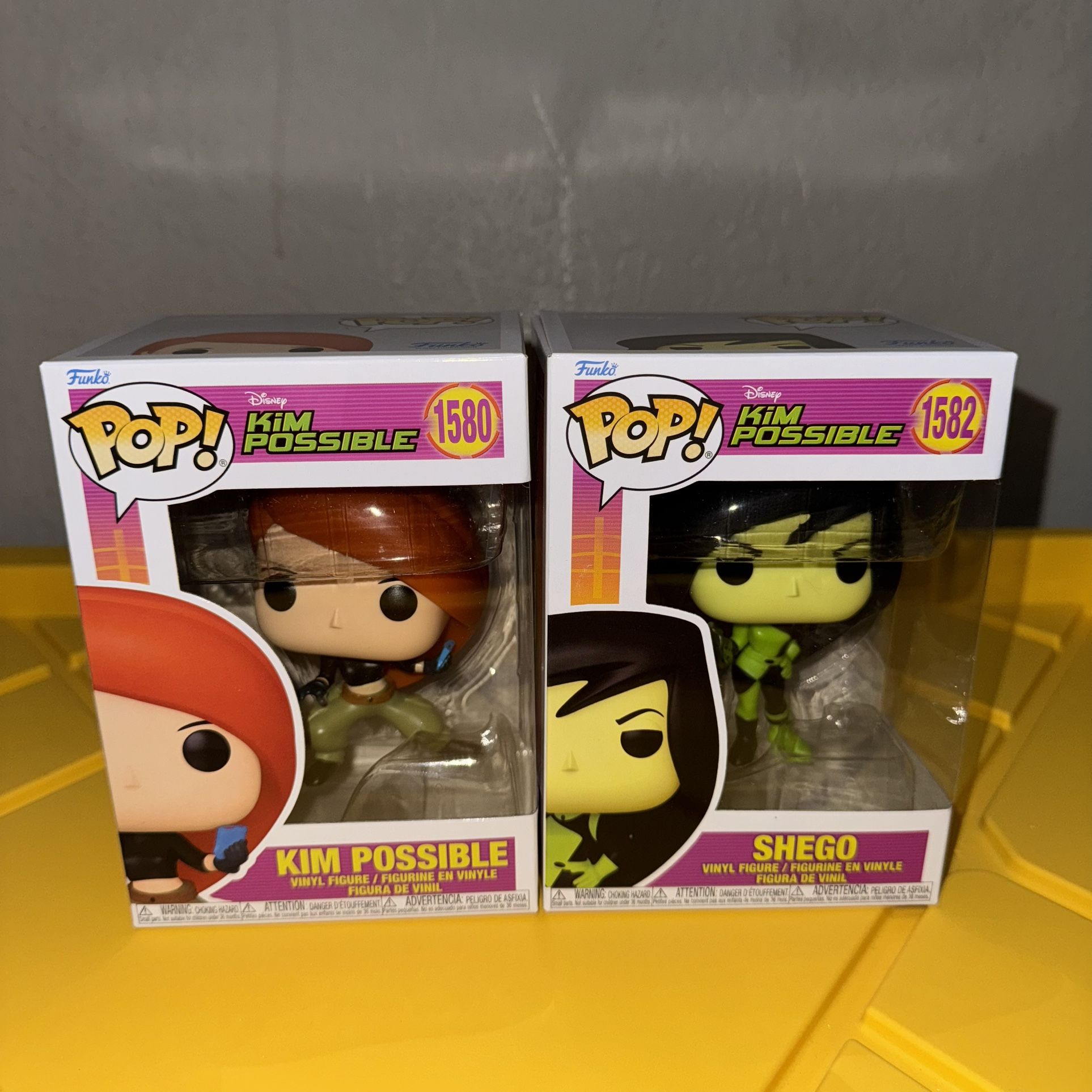 Funko Pop! Disney: Kim Possible - Kim Possible & Shego