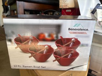 12 Piece Ramen Bowl Set