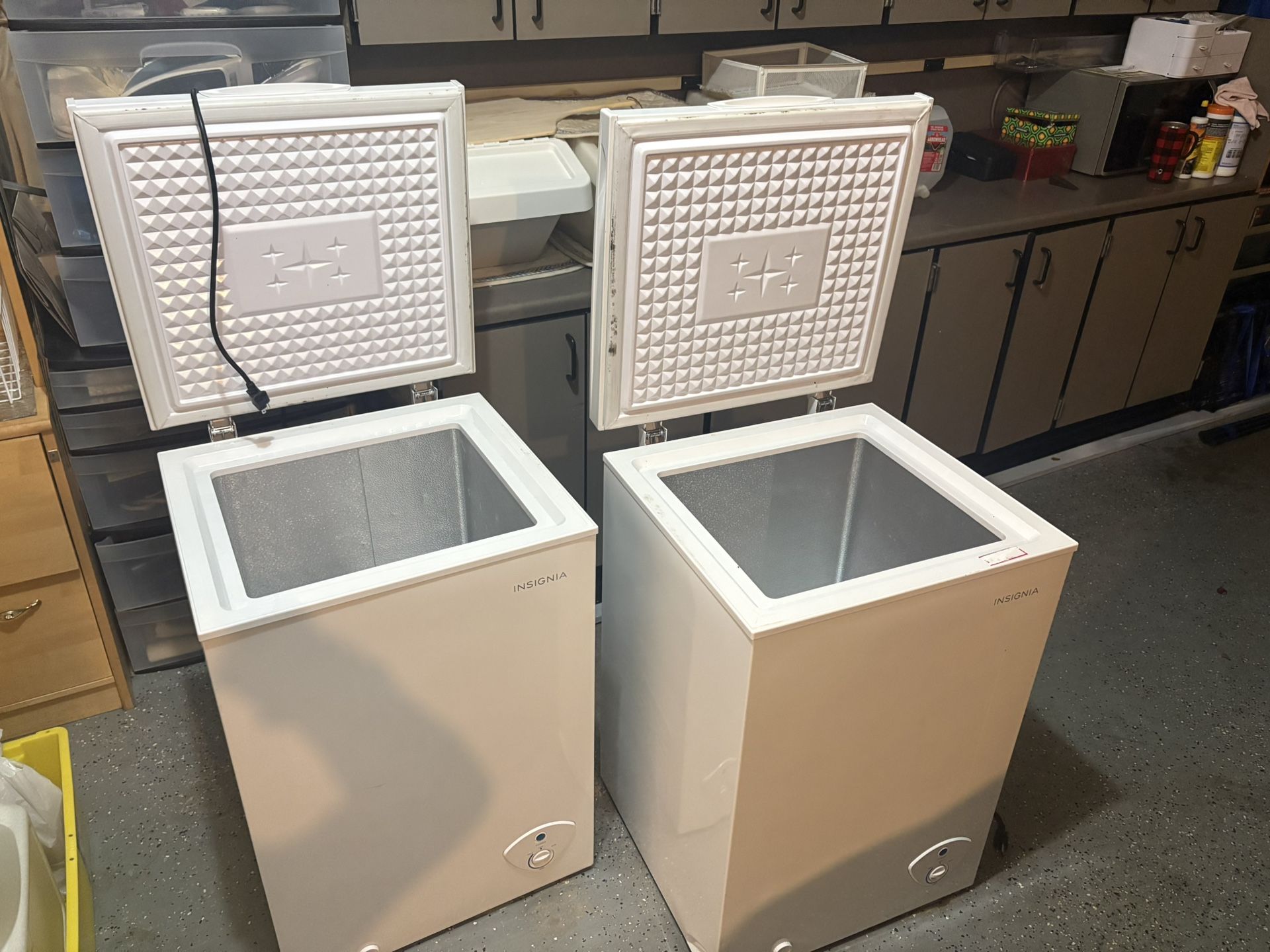 Insignia deep freezers
