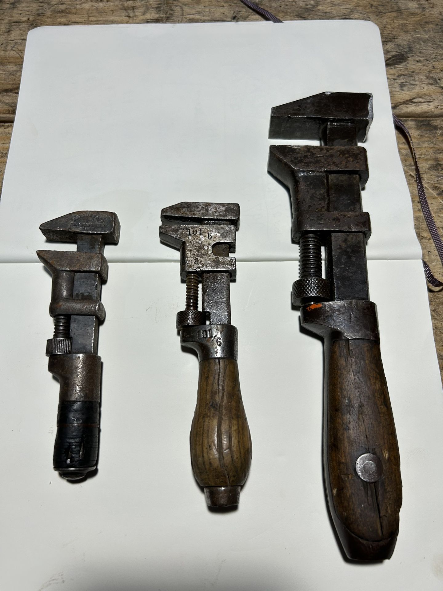 Antique Adjustable Wrenches