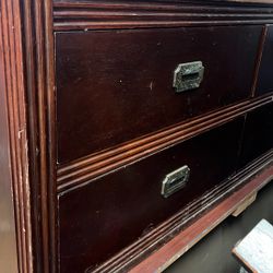 Two Wooden Dressers 