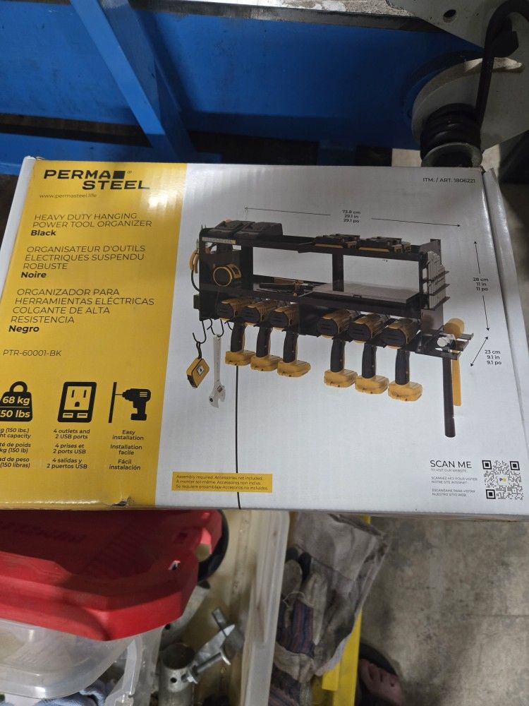 Hanging Power Tool Organizer