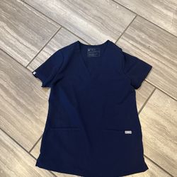 Figs Sz S Scrub Top