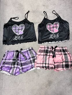 Pajama set 4 piece