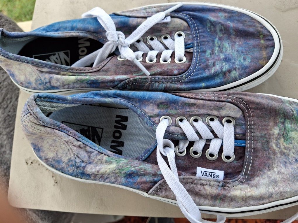 Women's Size 6.5 Vans Multicolored