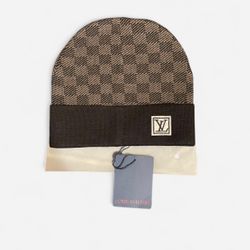 Black Louis Vuitton Beanie