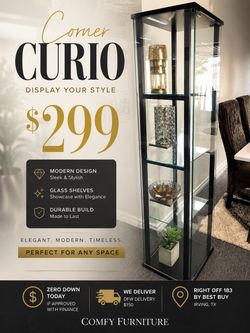 Curio cabinet