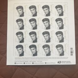 Elvis Presley USPS Forever Stamps.