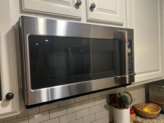 GE café above range microwave