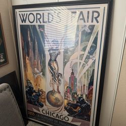 Worlds Fair Framed Picture
