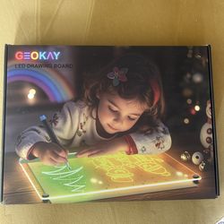 16” rechargeable doodle glow board