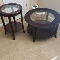 Matching Coffee Table and Side Table