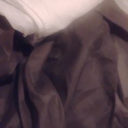 Brown Bed Skirt/ Dust Ruffle