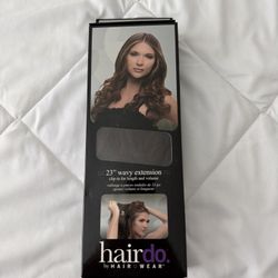 Hair Extension 23” Wavy Hairdo Hair U Wear Chocolate Copper/MD Red Brown