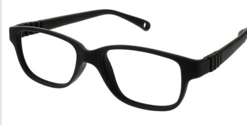 Dilli Dalli Chunky-Monkey Eyeglasses Frame Youth Black Full Rim 49mm/ Warranty