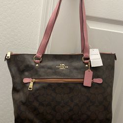 New Large Coach Bag With Tags