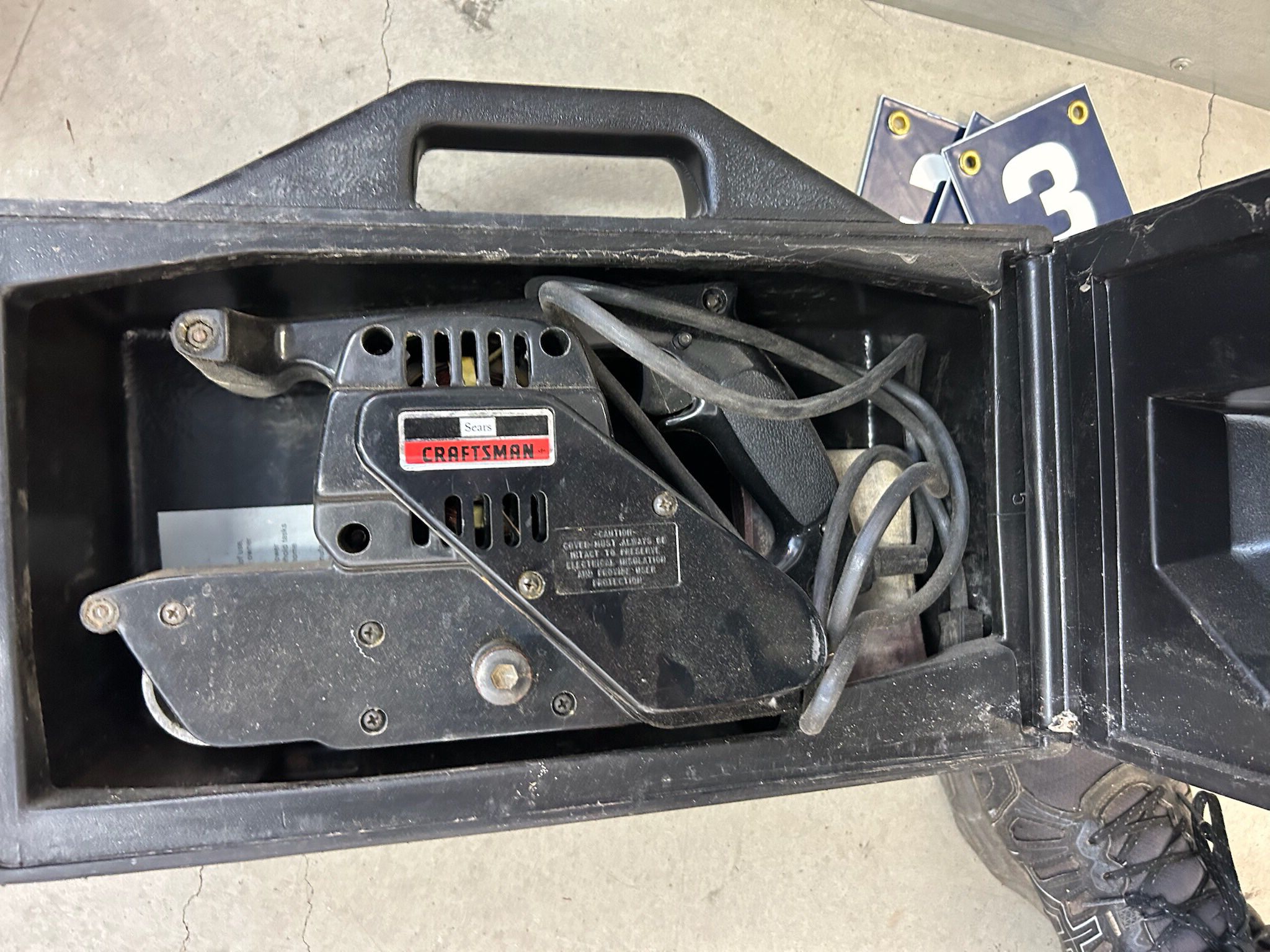 Craftsman Electric Sander & Case