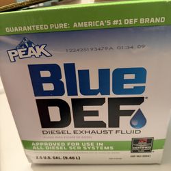 Blue def 2.5 Gallons 