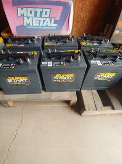 New 6 Volt Deep Cycle 65 Each Exchange