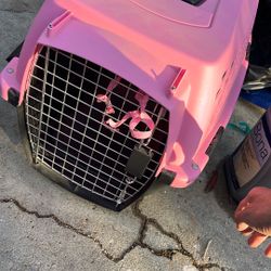 Pink Cat Cage