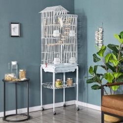 Rooftop Flight  Cage White New