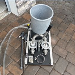 Grout Pump GP-7 Kenrich Products Hand Operated Grout Pump