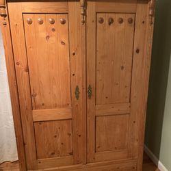 Romanian Pine Amoire