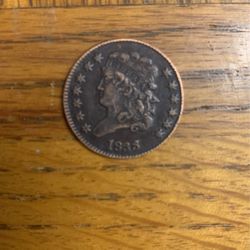 1833 Half Cent!! Just Make An Offer