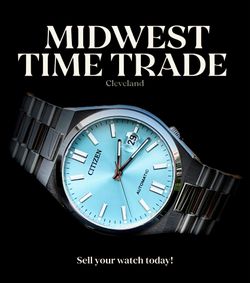 Buying watches!