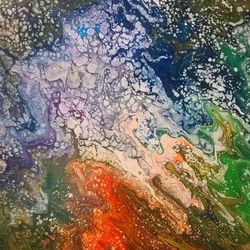 Acrylic Pour 
