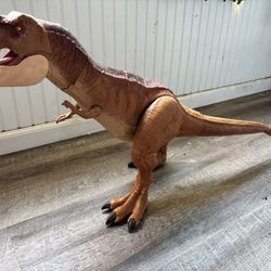 Jurassic World Super Colossal Tyrannosaurus Rex Dinosaur Toy 42” Long