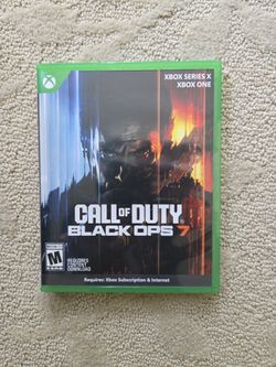Call Of Duty Black Ops 7 Xbox Series X Great Shape  Sale Or Trade