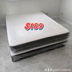 New Queen Size Mattress and Box Spring Set