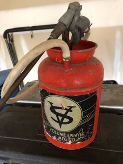 Volume sprayer