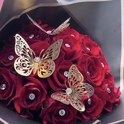 24 Red Roses Bouquet 