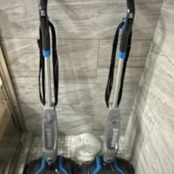 2 / BISSELL Spinwave Hard Floor Powered Mop and Clean and Polish,